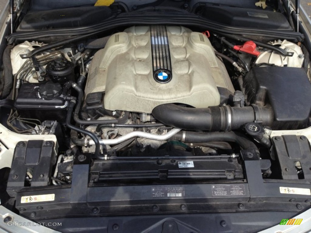 2005 BMW 6 Series 645i Convertible Engine Photos