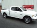 2014 Bright White Ram 1500 Big Horn Quad Cab 4x4  photo #2