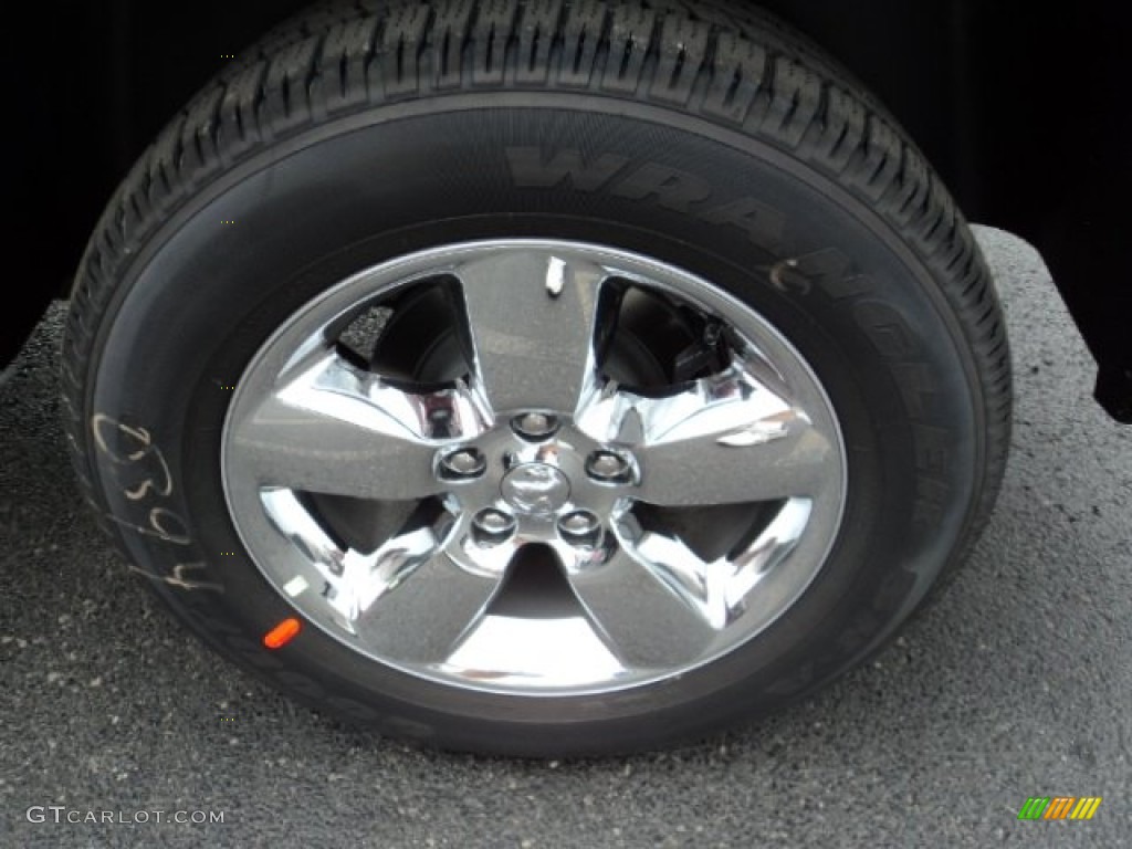 2014 1500 Big Horn Quad Cab 4x4 - Bright White / Black/Diesel Gray photo #10