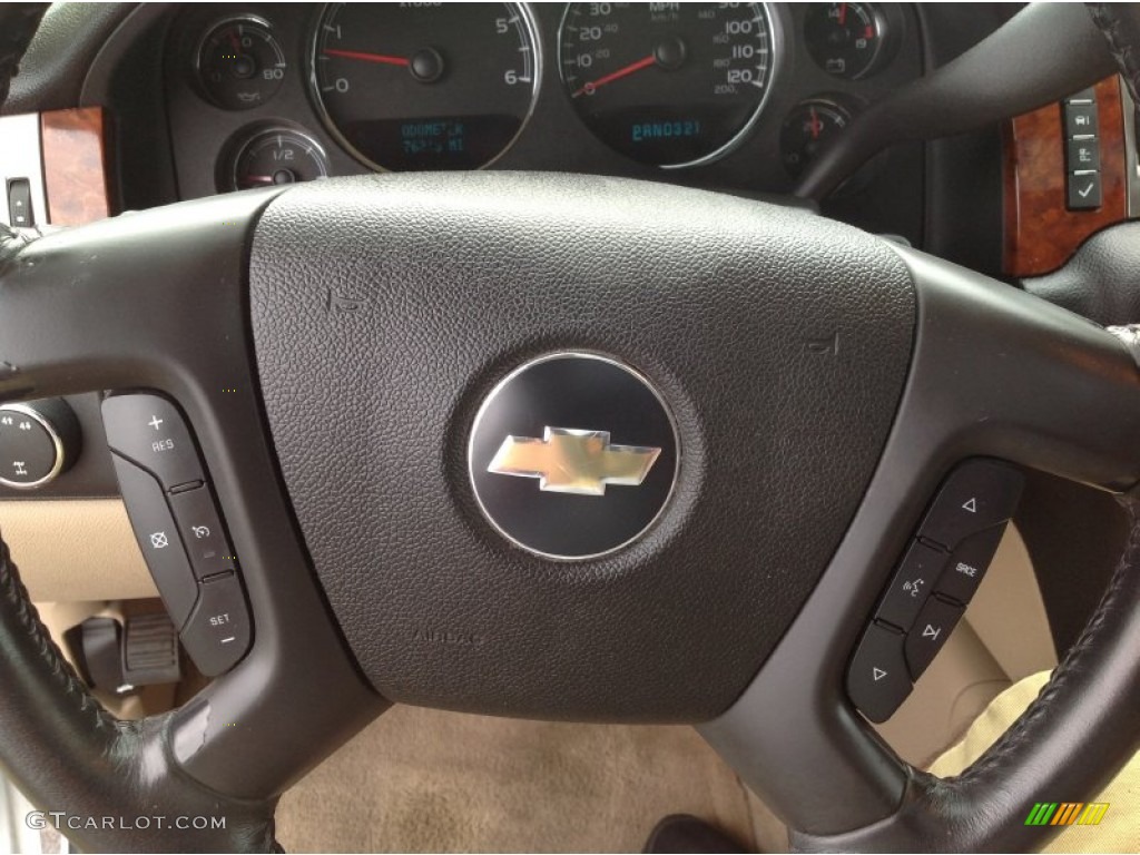 2007 Tahoe LTZ 4x4 - Summit White / Light Cashmere/Ebony photo #33