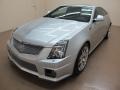 2013 Radiant Silver Metallic Cadillac CTS -V Coupe  photo #4