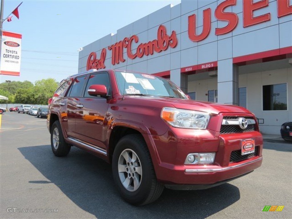 2010 4Runner SR5 - Salsa Red Pearl / Sand Beige photo #1