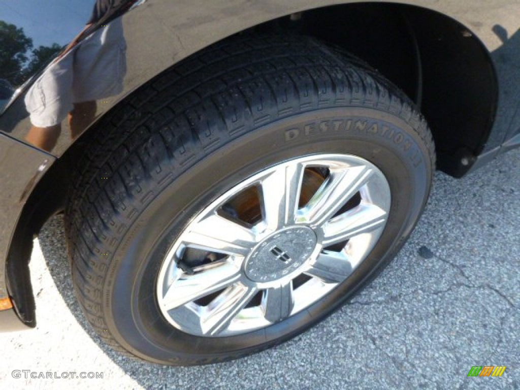 2008 MKX AWD - Black Clearcoat / Light Camel photo #9