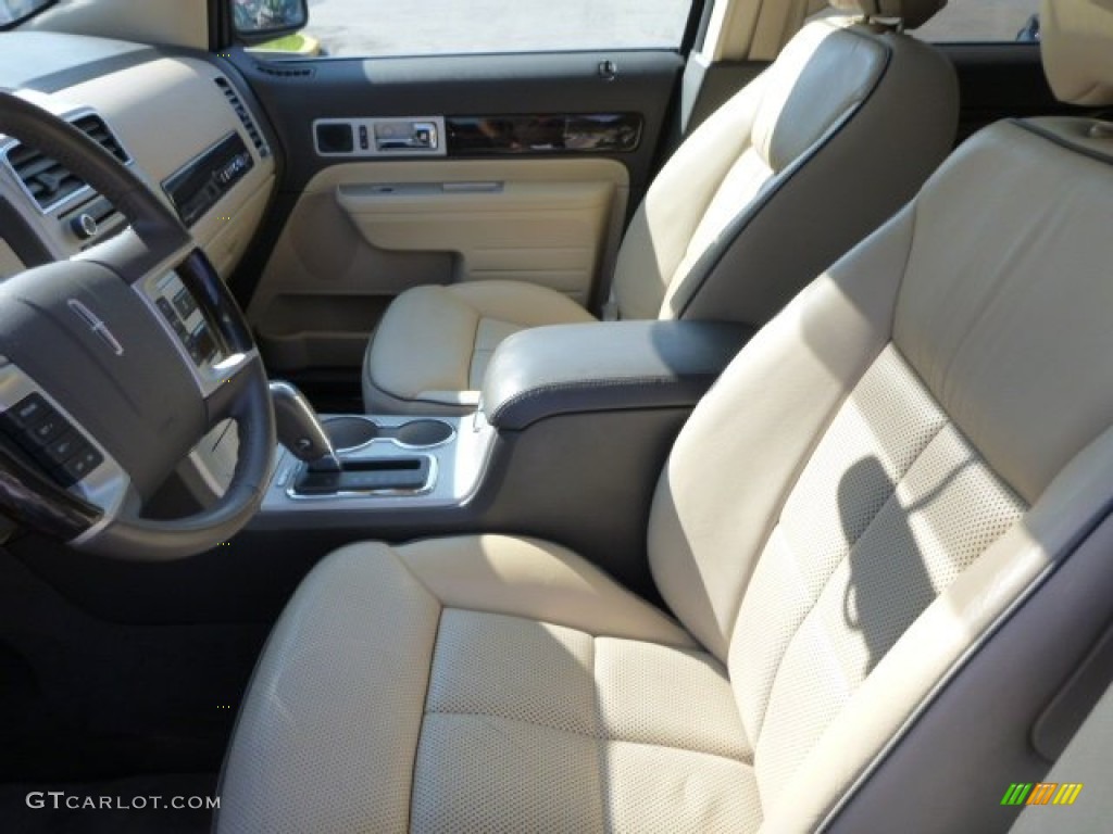 2008 MKX AWD - Black Clearcoat / Light Camel photo #10