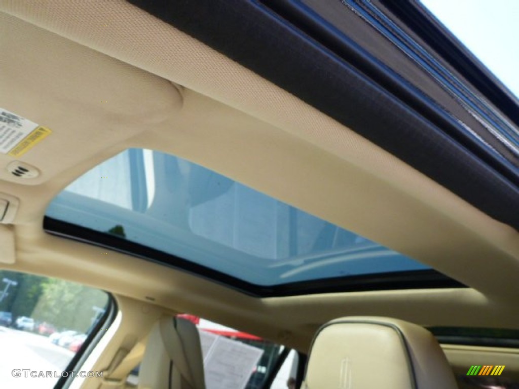 2008 MKX AWD - Black Clearcoat / Light Camel photo #15