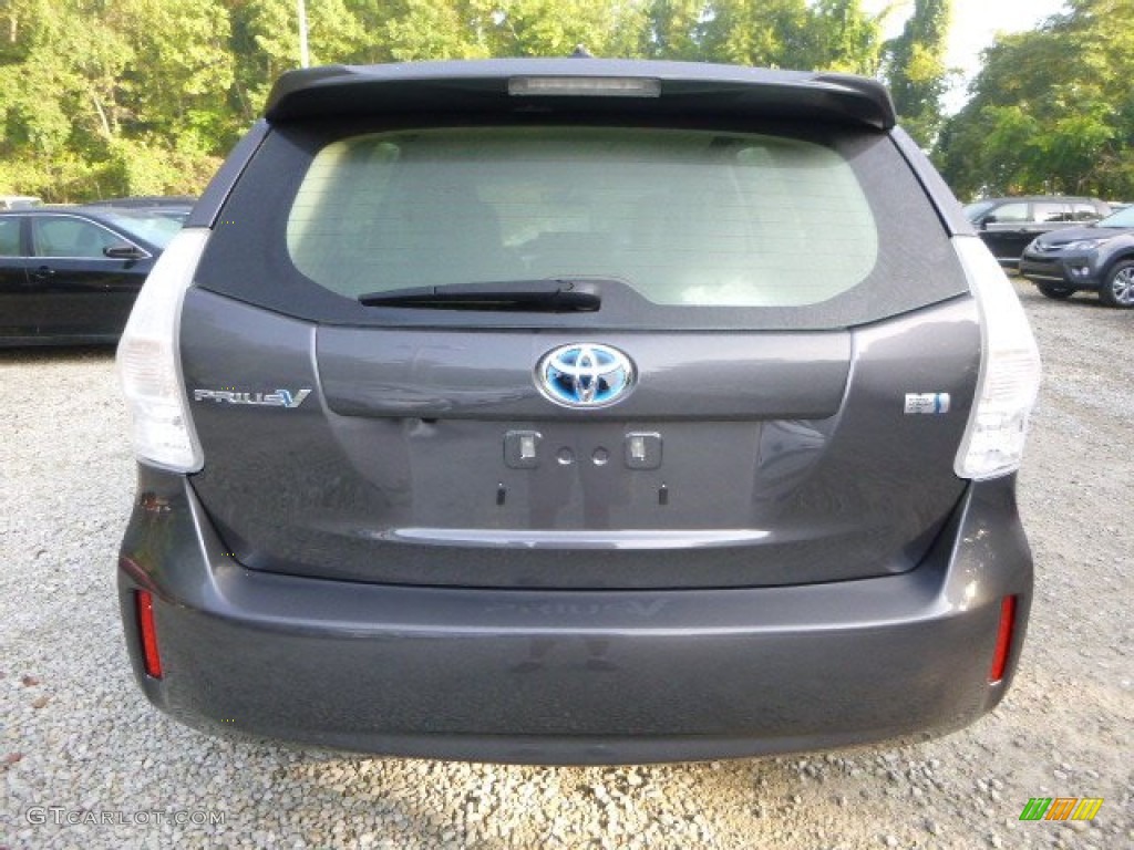 2013 Prius v Three Hybrid - Magnetic Gray Metallic / Misty Gray photo #4