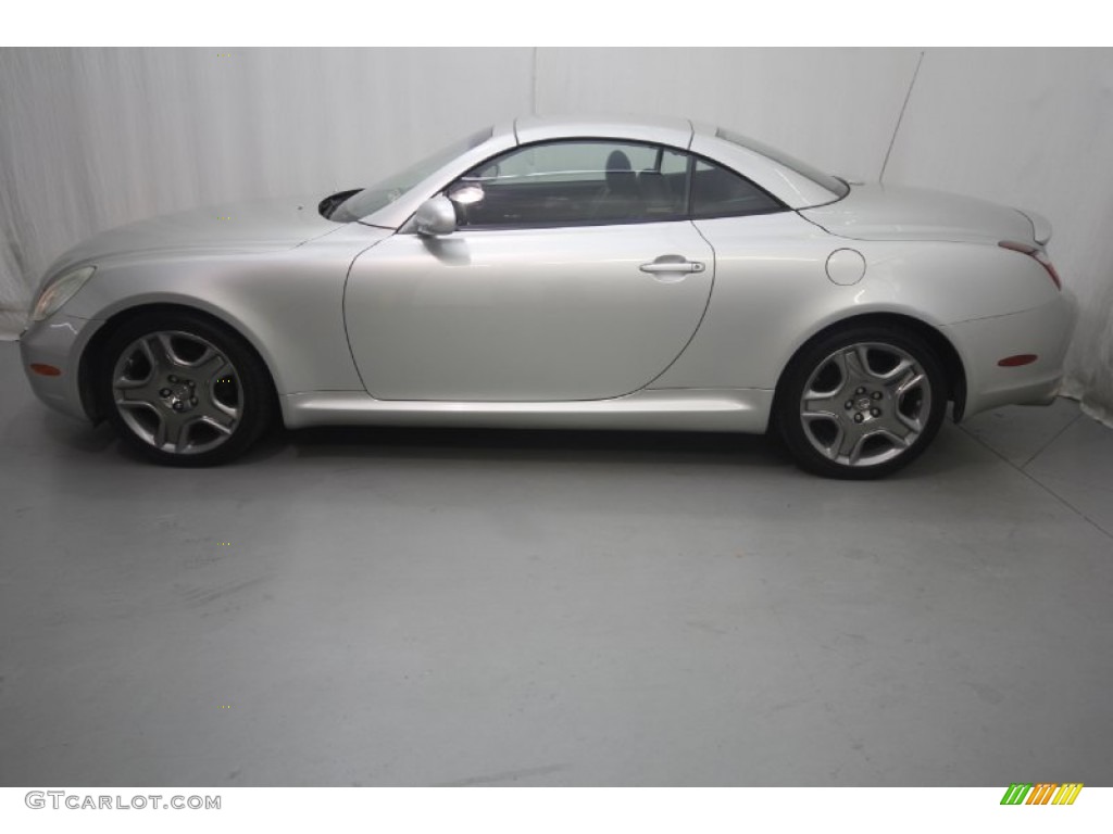 2002 SC 430 - Millenium Silver Metallic / Black photo #2
