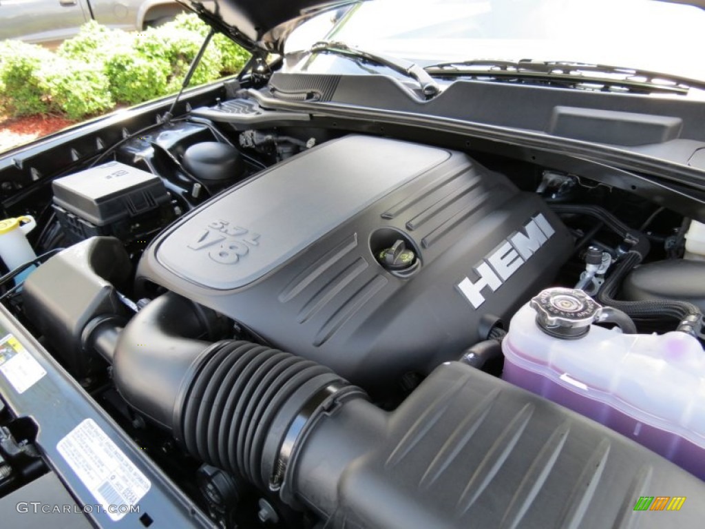 2013 Dodge Challenger R/T Blacktop 5.7 Liter HEMI OHV 16-Valve VVT V8 Engine Photo #85239337