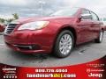 Deep Cherry Red Crystal Pearl 2013 Chrysler 200 Limited Sedan