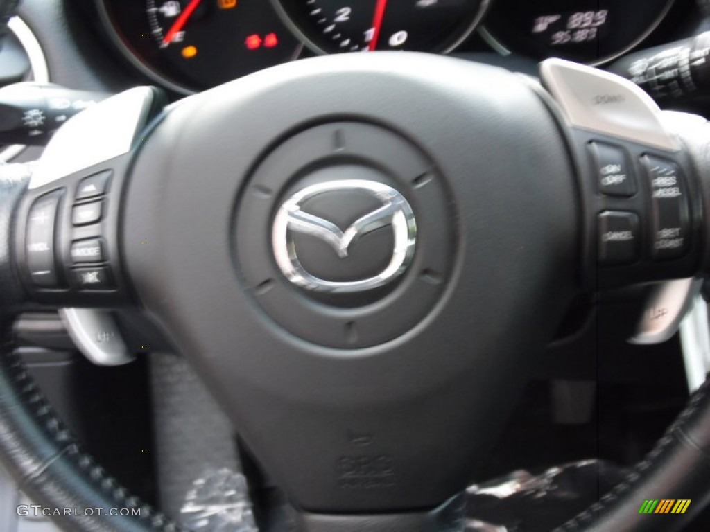 2005 RX-8 Sport - Sunlight Silver Metallic / Black/Chaparral photo #29