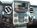 Platinum Pecan Leather Controls Photo for 2014 Ford F350 Super Duty #85240319