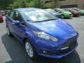 2014 Performance Blue Ford Fiesta SE Sedan  photo #1