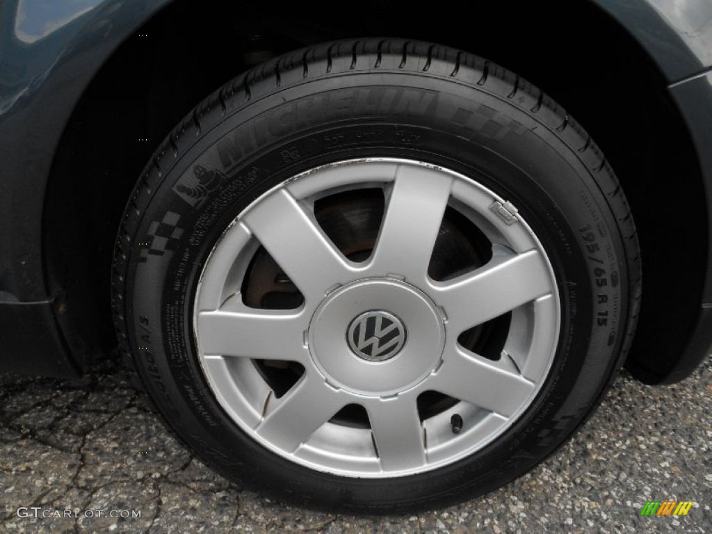2001 Passat GLS Sedan - Blue Anthracite Pearl / Black photo #7