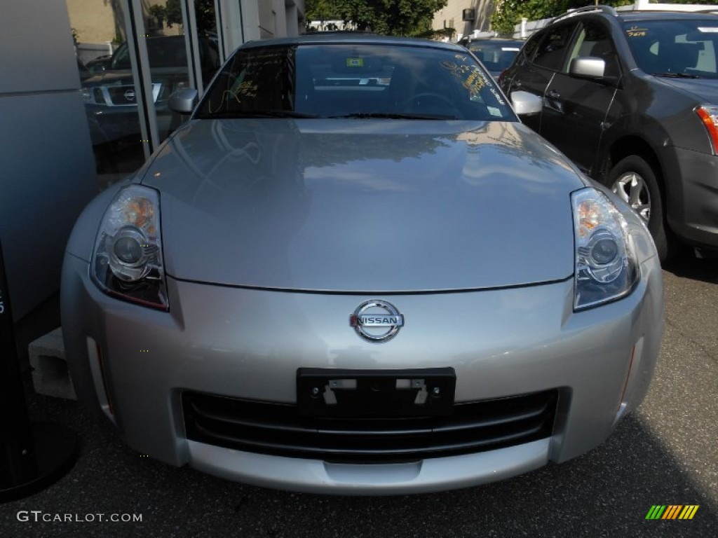 2008 350Z Coupe - Silver Alloy / Charcoal photo #2