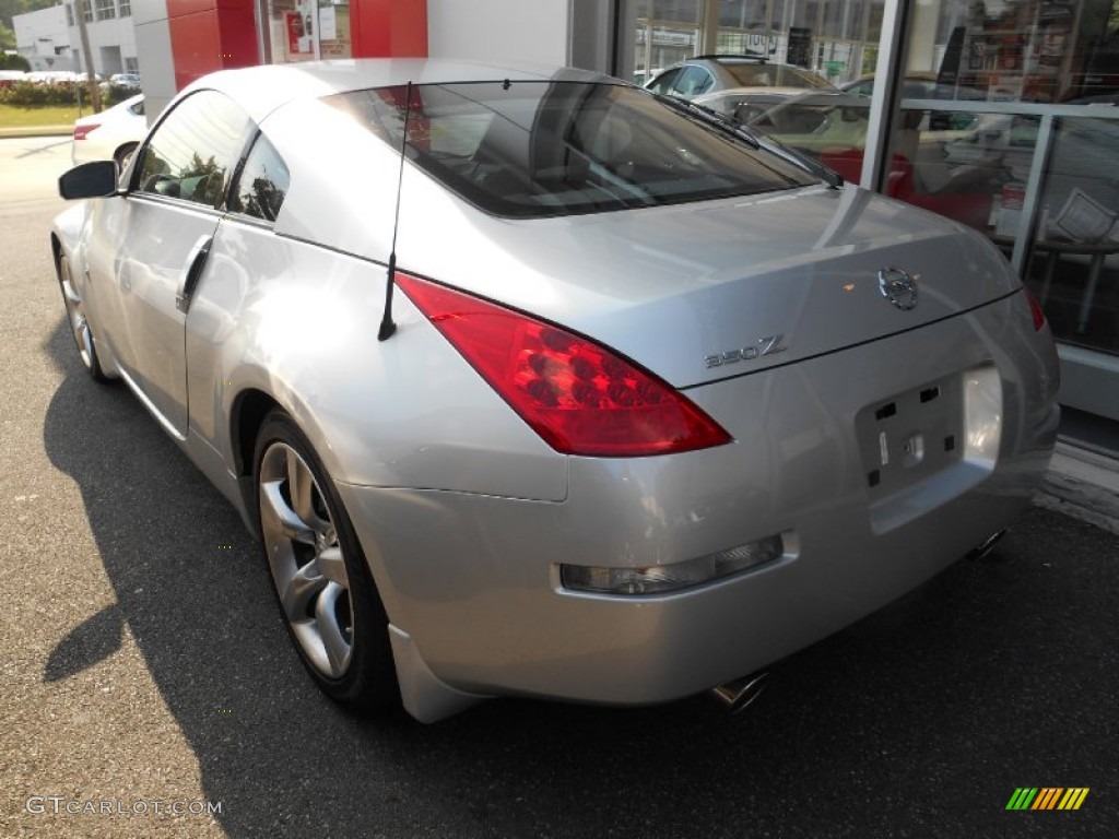 2008 350Z Coupe - Silver Alloy / Charcoal photo #4