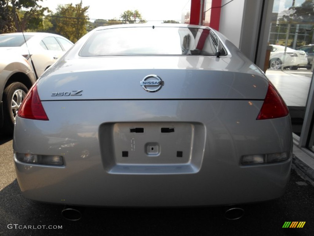 2008 350Z Coupe - Silver Alloy / Charcoal photo #5