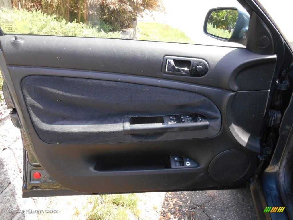 2001 Passat GLS Sedan - Blue Anthracite Pearl / Black photo #14