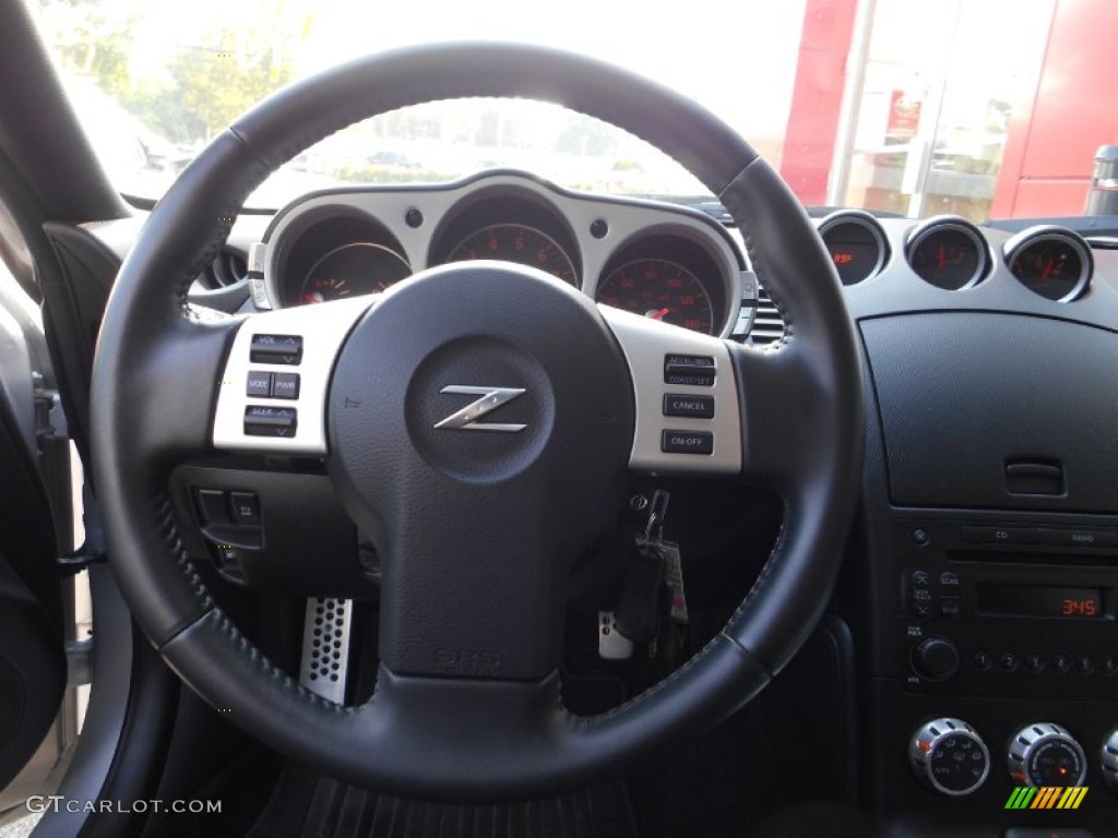 2008 350Z Coupe - Silver Alloy / Charcoal photo #11