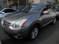 2011 Platinum Graphite Nissan Rogue SV AWD  photo #2