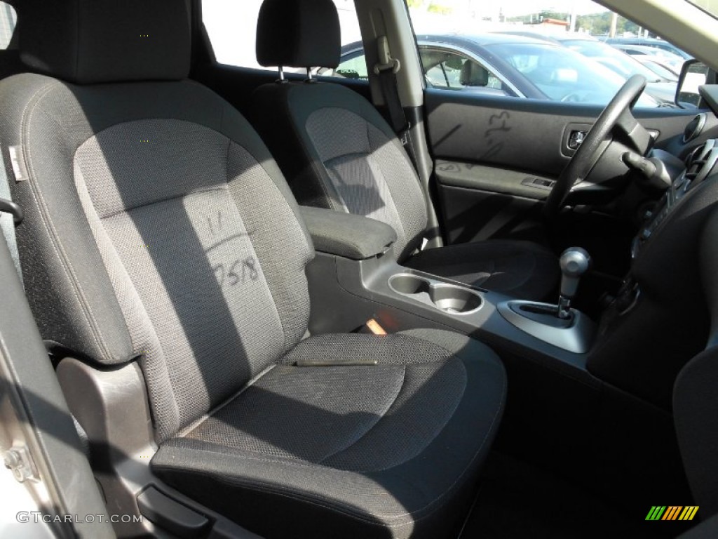 2011 Rogue SV AWD - Platinum Graphite / Black photo #8