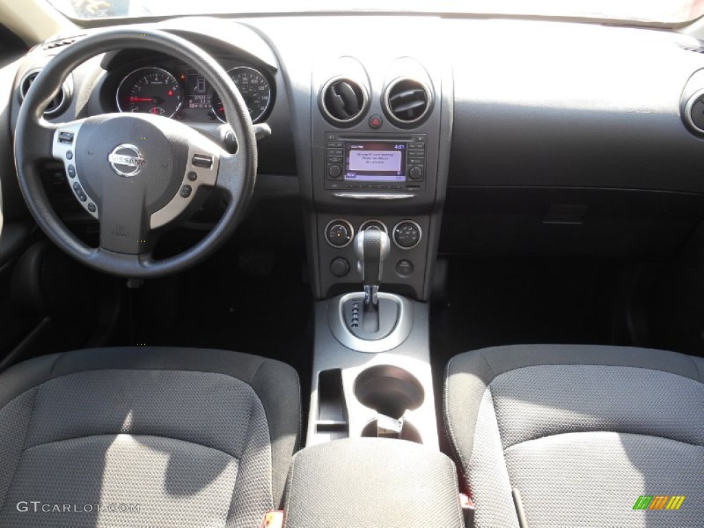 2011 Rogue SV AWD - Platinum Graphite / Black photo #12