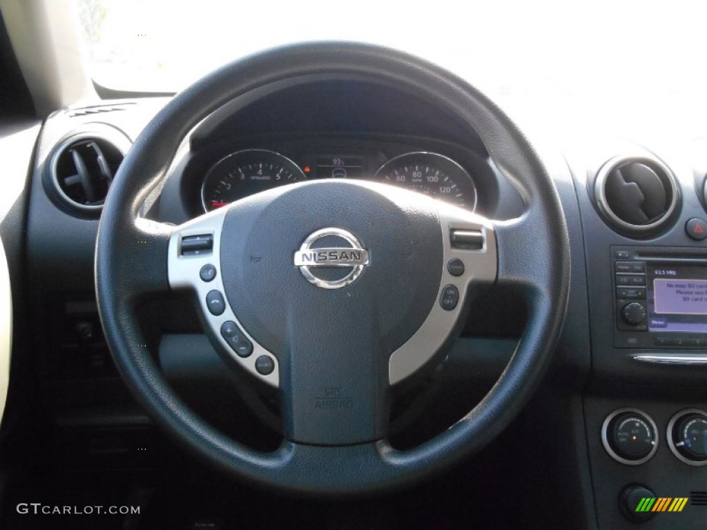 2011 Rogue SV AWD - Platinum Graphite / Black photo #13