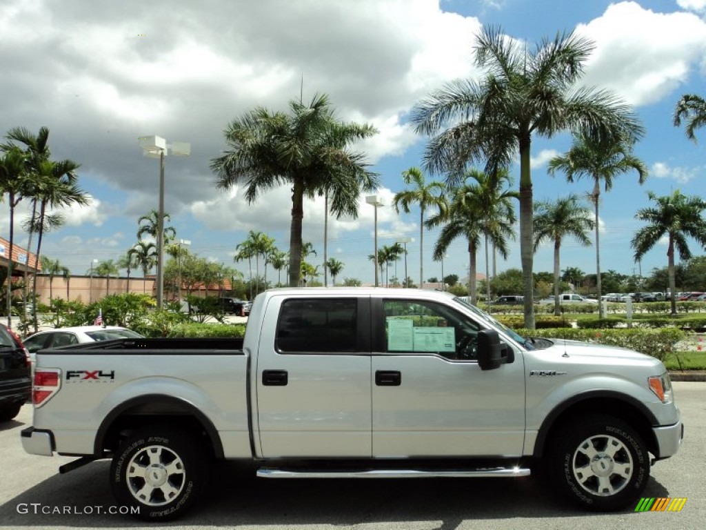 2010 F150 FX4 SuperCrew 4x4 - Ingot Silver Metallic / Black photo #5