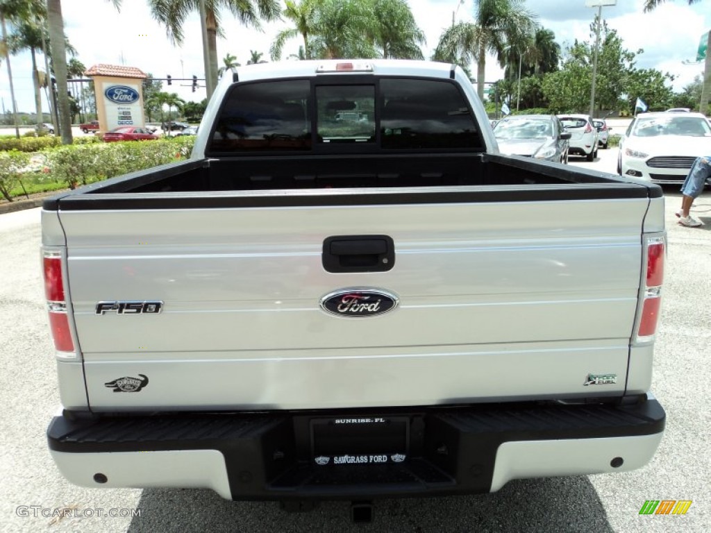 2010 F150 FX4 SuperCrew 4x4 - Ingot Silver Metallic / Black photo #7