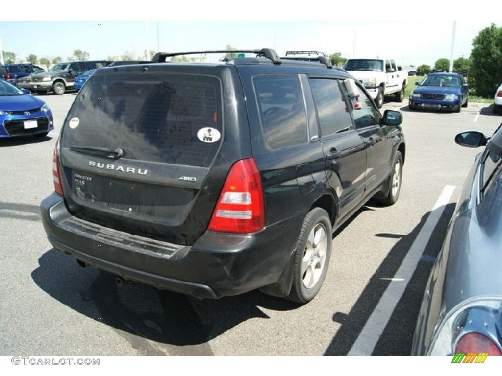 2004 Forester 2.5 XS - Java Black Pearl / Gray photo #2