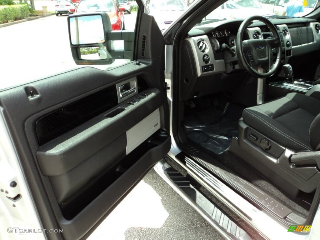 2010 F150 FX4 SuperCrew 4x4 - Ingot Silver Metallic / Black photo #17