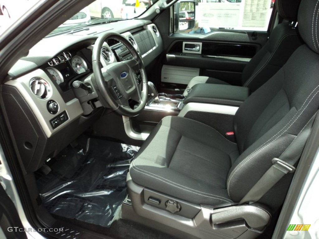2010 F150 FX4 SuperCrew 4x4 - Ingot Silver Metallic / Black photo #18