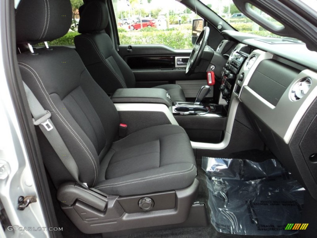 2010 F150 FX4 SuperCrew 4x4 - Ingot Silver Metallic / Black photo #21