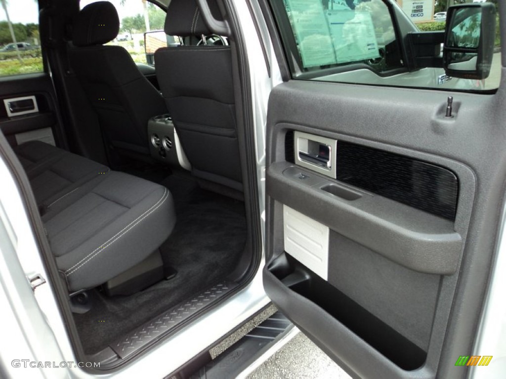 2010 F150 FX4 SuperCrew 4x4 - Ingot Silver Metallic / Black photo #22