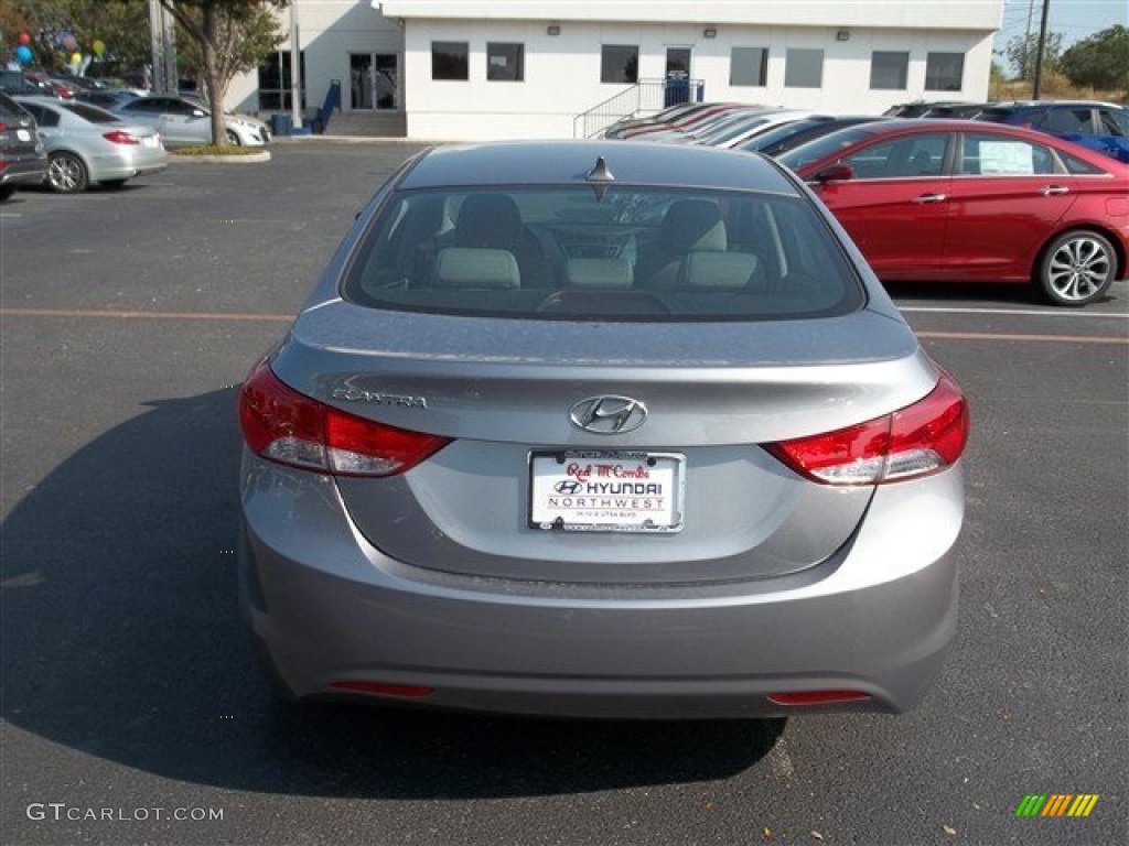 2013 Elantra GLS - Titanium Gray Metallic / Gray photo #6