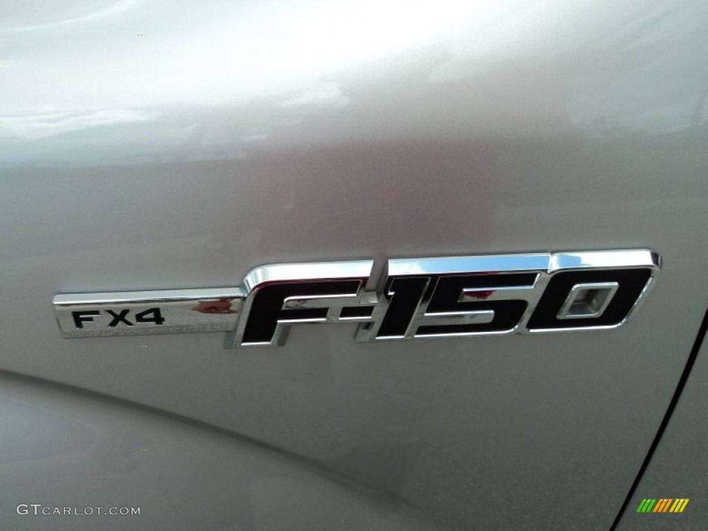 2010 F150 FX4 SuperCrew 4x4 - Ingot Silver Metallic / Black photo #31