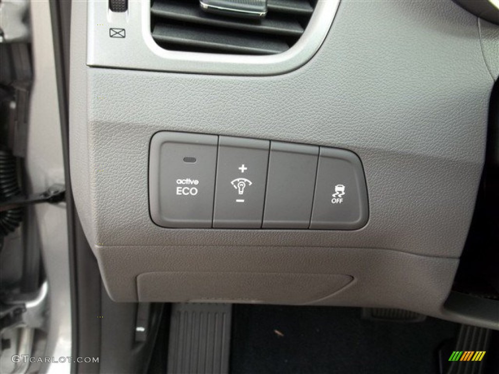 2013 Elantra GLS - Titanium Gray Metallic / Gray photo #14