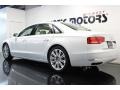 2013 Ibis White Audi A8 L 4.0T quattro  photo #3