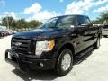 2010 Tuxedo Black Ford F150 STX SuperCab  photo #13