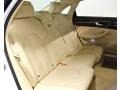 2013 Audi A8 Silk Beige Interior Rear Seat Photo
