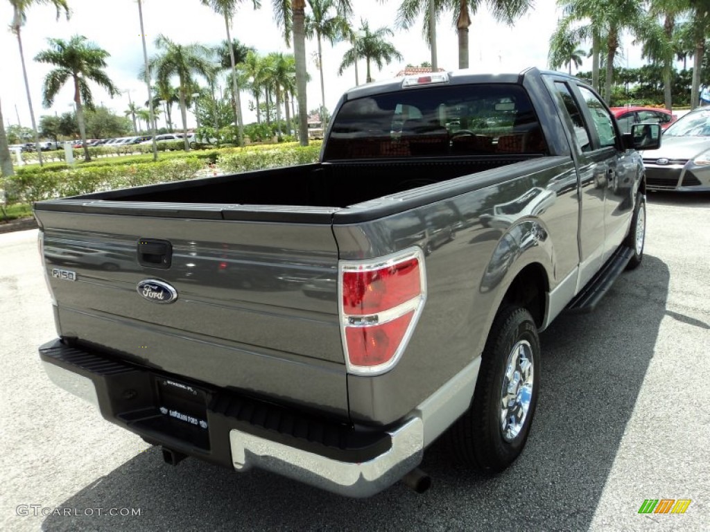 2011 F150 XLT SuperCab - Sterling Grey Metallic / Steel Gray photo #6