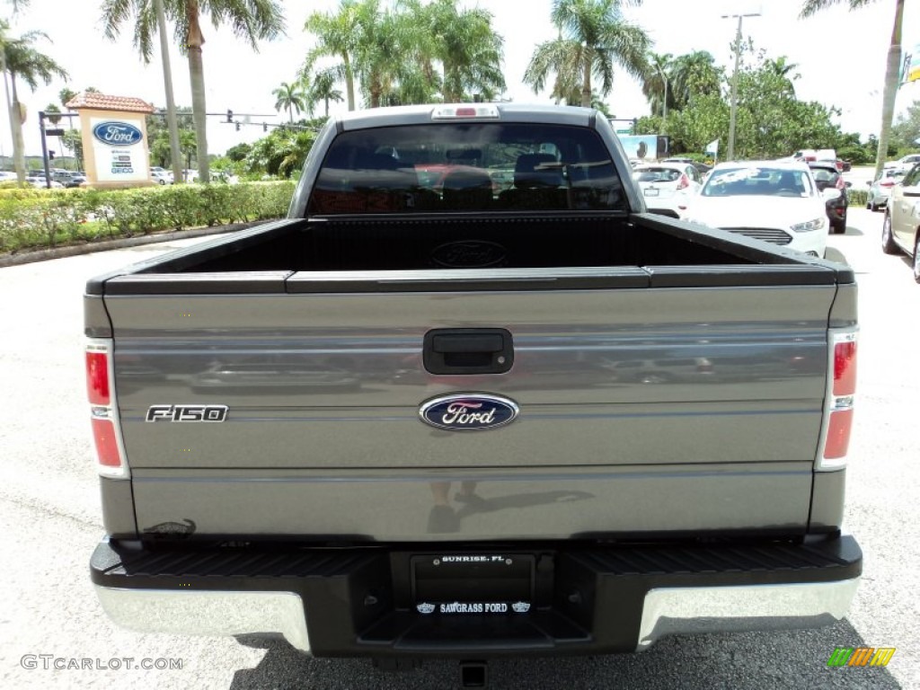 2011 F150 XLT SuperCab - Sterling Grey Metallic / Steel Gray photo #7