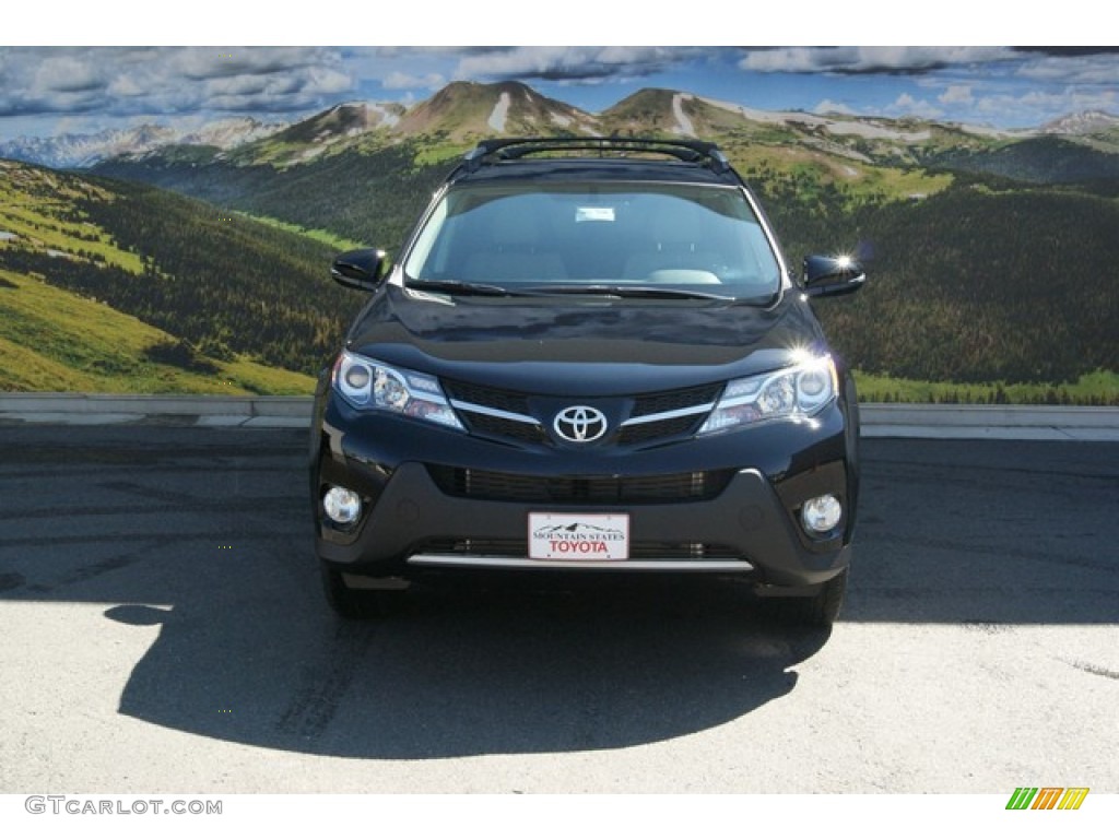 2013 RAV4 Limited AWD - Black / Ash photo #2