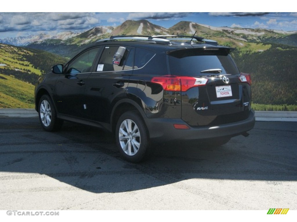 2013 RAV4 Limited AWD - Black / Ash photo #3