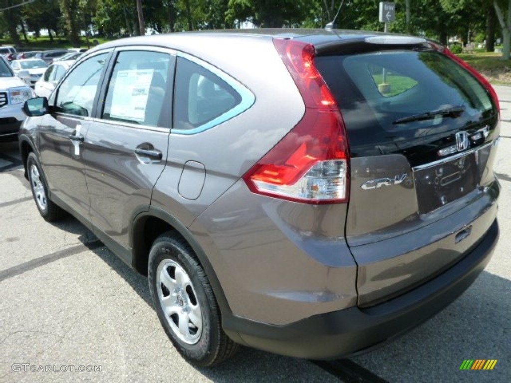 2014 CR-V LX AWD - Urban Titanium Metallic / Black photo #5