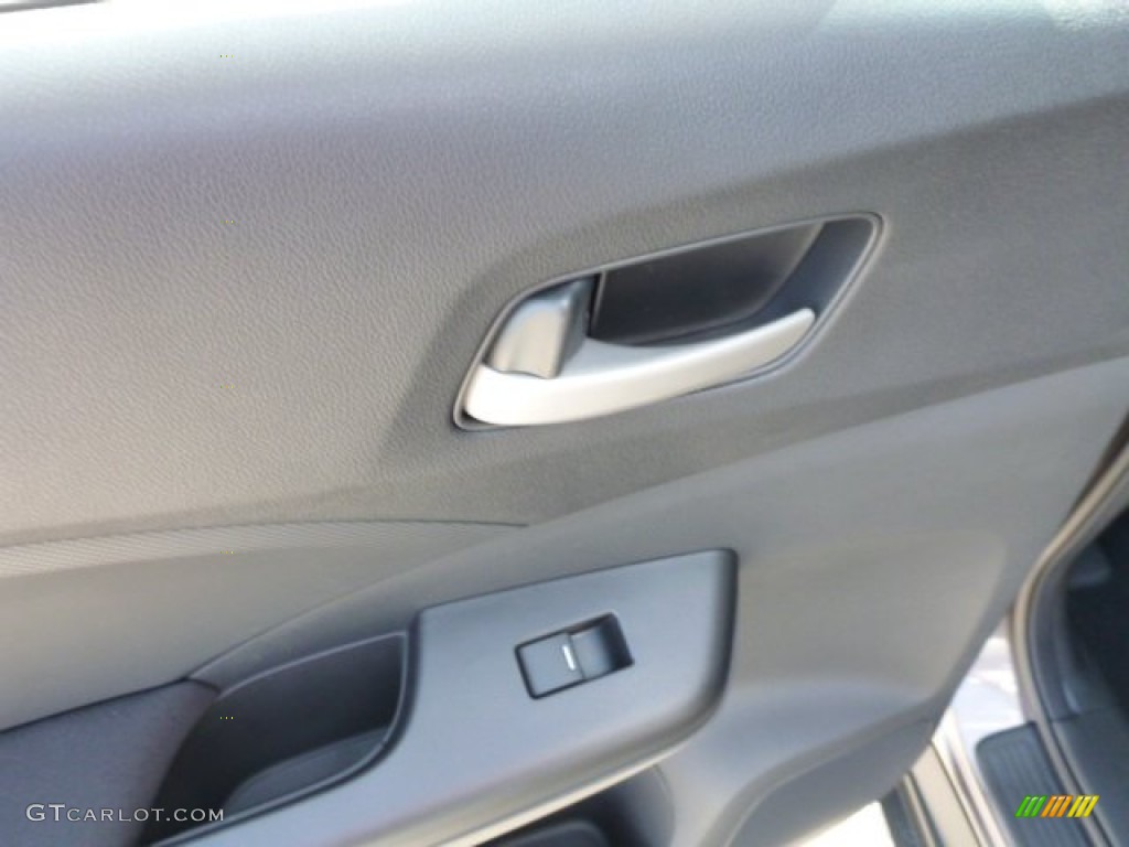 2014 CR-V LX AWD - Urban Titanium Metallic / Black photo #13