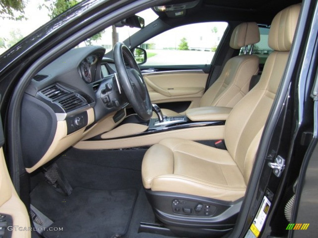 Bamboo Beige Interior 2010 BMW X6 M Standard X6 M Model Photo #85250000