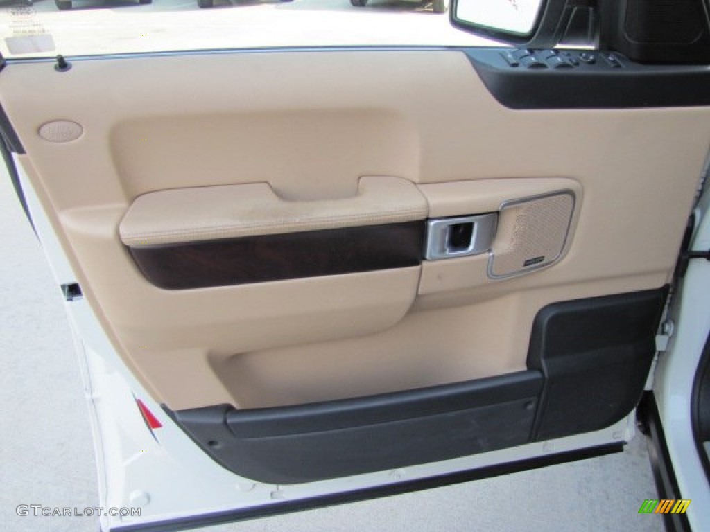 2007 Range Rover HSE - Chawton White / Sand Beige photo #39