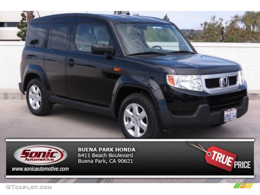 2010 Element EX - Crystal Black Pearl / Gray photo #1