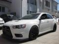 Wicked White 2008 Mitsubishi Lancer Evolution GSR Exterior