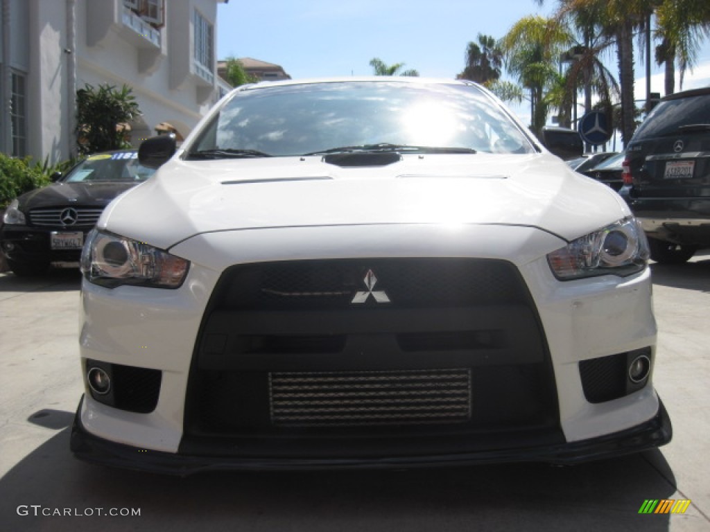 Wicked White 2008 Mitsubishi Lancer Evolution GSR Exterior Photo #85251230